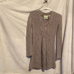 Kanji sweater dress